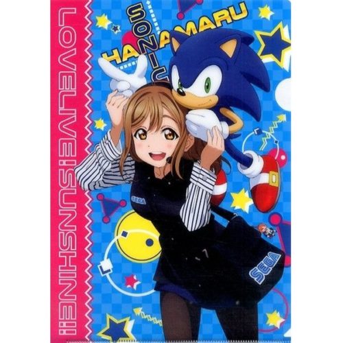 Love Live! Sunshine!! Sega 2-daime!! Sega Staff Image Girl Hanamaru-chan Shunin Kinen!! Campaign – Hanamaru & Sonic 1